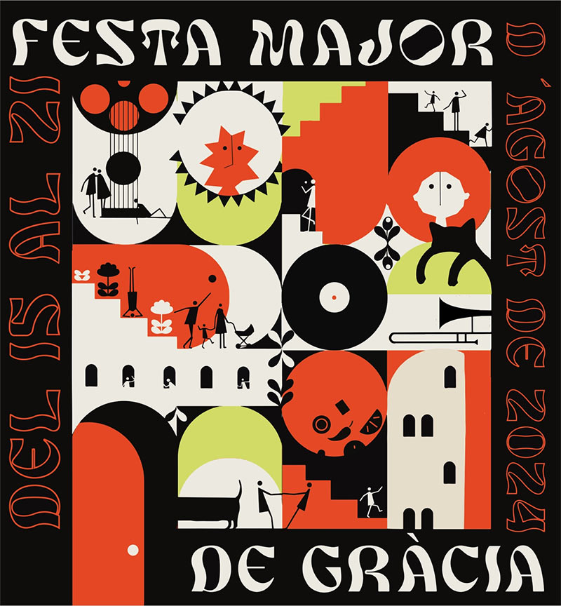 cartell festa major de Gràcia 2024
